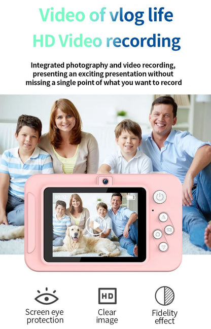 4K Digital Camera 44MP – HD Travel & Selfie Camera for Students, Entry-Level Compact Photography Camera