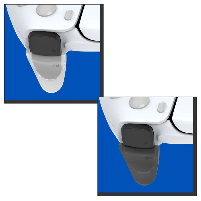 DATA FROG L2 R2 Trigger Extensions — Anti-Slip Thumb Stick Caps for PS5 Controller Accessories