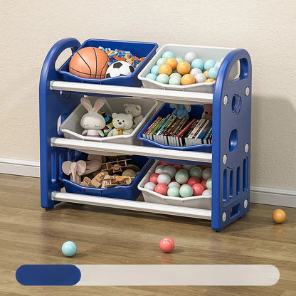 Multi Functional Baby Toy Storage Cabinet - Large Capacity Classification & Sorting Organizer Box for Home Use