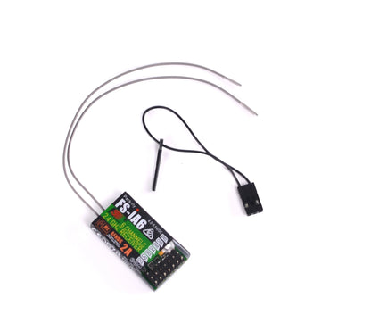 FlySky FS-IA10B/IA6B/X6B/FS-A8S Receiver – Compatible with i6, i10, CT6B, T6, TH9X Remote Control Transmitters