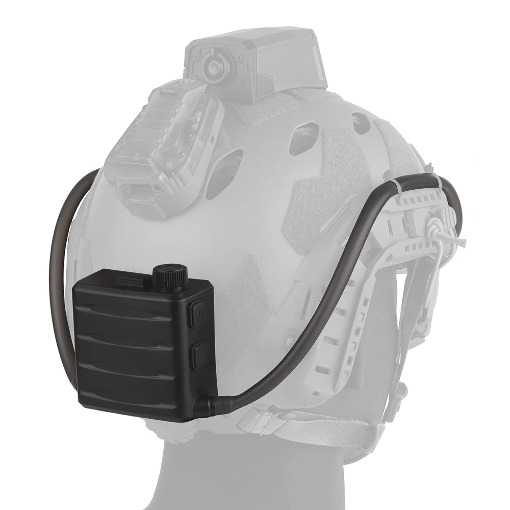 Tactical Goggles Defogger Kit – Anti-Fog Fan for Airsoft, Shooting, Motocross, Mountaineering, Ski Mask Protection