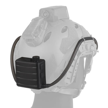 Tactical Goggles Defogger Kit – Anti-Fog Fan for Airsoft, Shooting, Motocross, Mountaineering, Ski Mask Protection