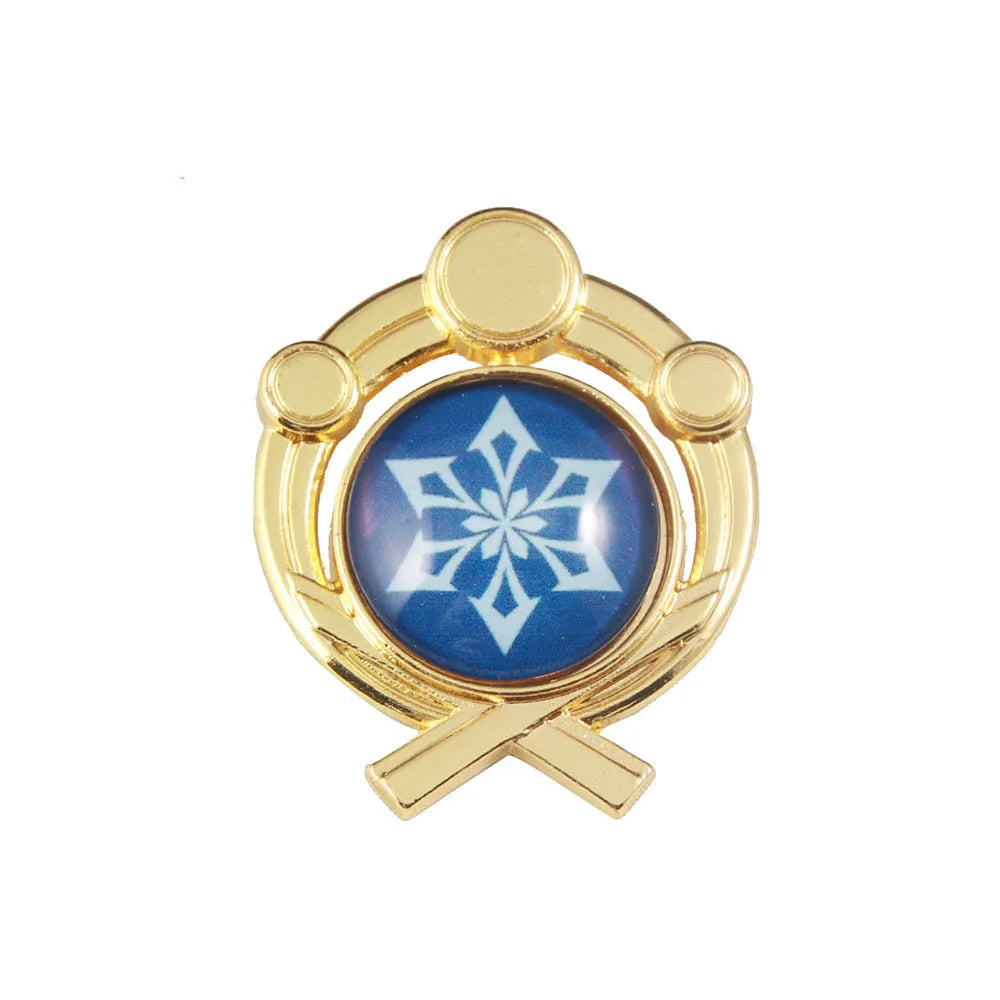 Genshin Impact Sumeru Vision Pins - Anime Character Element Badge Lapel Brooch Collectible Accessories