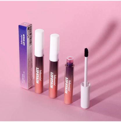 Blading Lip Gloss Peel & Stick Set – Long-Lasting, Waterproof, Pink, Transfer-Resistant Natural Lip Gloss for Women