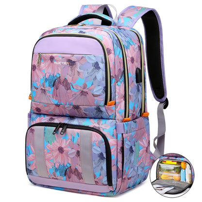 Insulated Lunch Backpack - Large Capacity Waterproof Cooler Bag for Picnic, Camping, Travel & Outdoor Activities