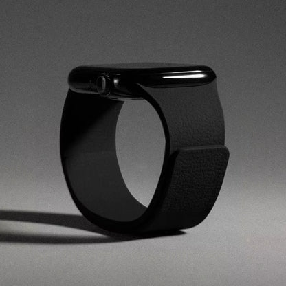 Silicone Magnetic Strap for Apple Watch - Adjustable Band for 49mm/46mm/45mm/44mm/42mm/41mm/40mm Series Ultra, SE & More