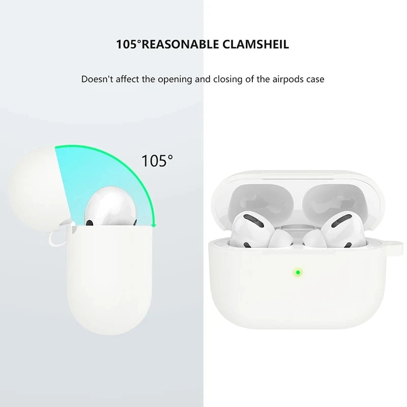 AirPods Pro 3 Silicone Case - Protective Bluetooth Earphone Cover for Apple AirPods Pro 3
