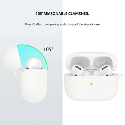 AirPods Pro 3 Silicone Case - Protective Bluetooth Earphone Cover for Apple AirPods Pro 3