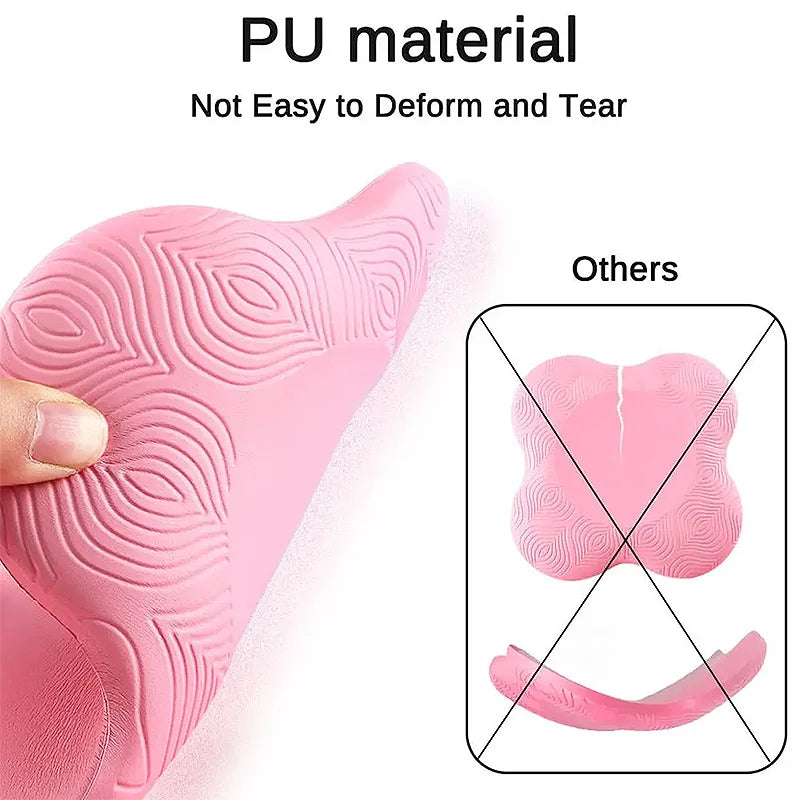 Yoga Kneeling Mat - Thick Portable Knee & Elbow Support Pad for Fitness