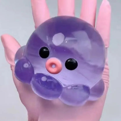 Squishy Bubble Pop Fidget Toy Set – Squeeze Sensory Ball & Octopus Popper Anti-Anxiety ASMR Stress Relief Gift for Kids & Adults