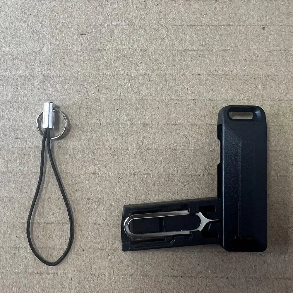 BUDI SIM TF Card Storage Box – Ejector Pin, Anti-Lost Lanyard, Universal SIM Card Tray for Mobile Phones