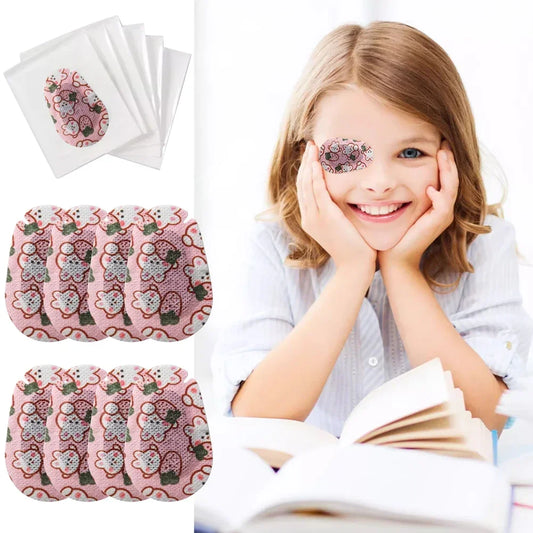 60-Piece Kids Eye Training Patches - Soft Amblyopia Correction Eyepatch Set for Lazy Eye Therapy