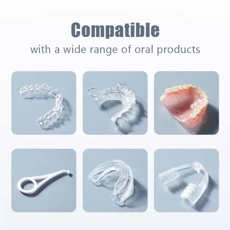 Xiaomi MIJIA Electric Braces & Retainer Cleaning Box – Multifunctional Denture & Jewelry Cleaner, Orthodontic Care Machine