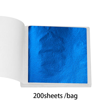 100-200 Sheets Imitation Gold Foil Paper – Gilding DIY Epoxy Resin Jewelry Making & Craft Decoration
