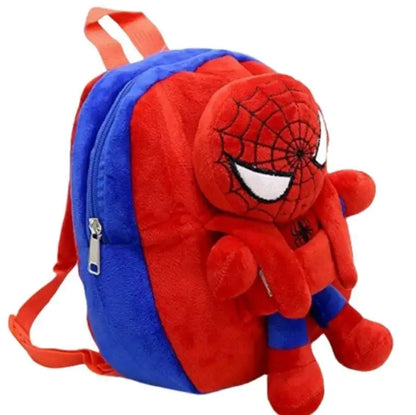 Marvel Series Cartoon Plush Toy Backpack – Cute & Fashionable Kindergarten Leisure Bag for Kids, Holiday Gift