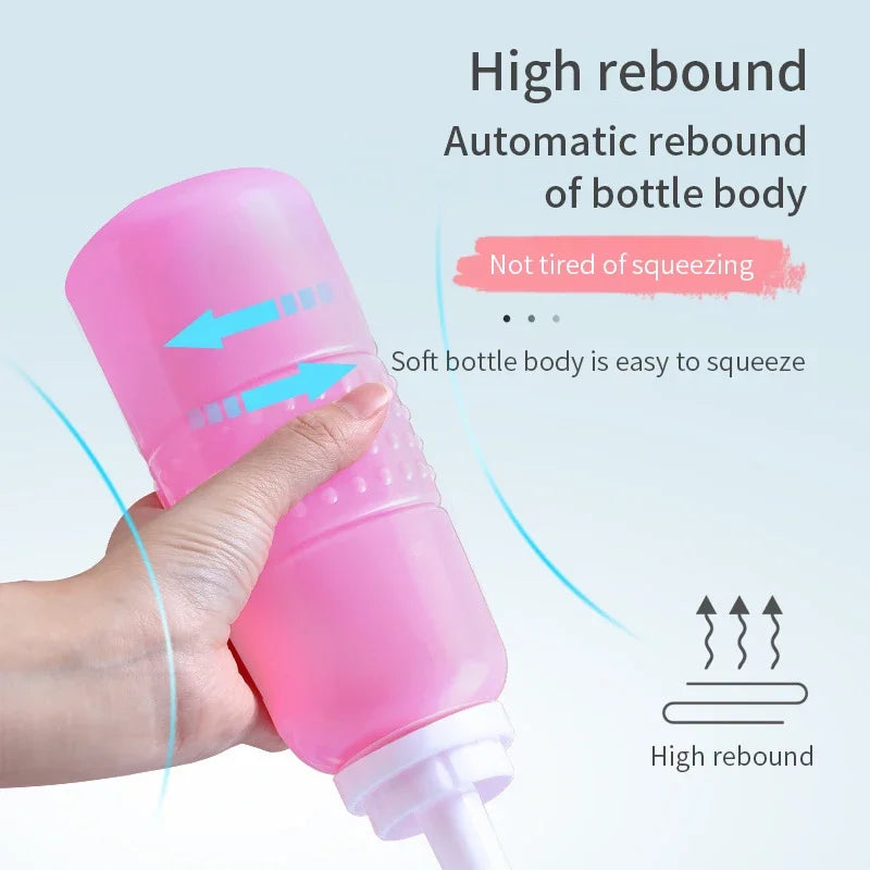 MomWasher Peri Bottle: Postpartum Essentials for Perineal Recovery - 500ML Feminine Care for Cleansing After Birth