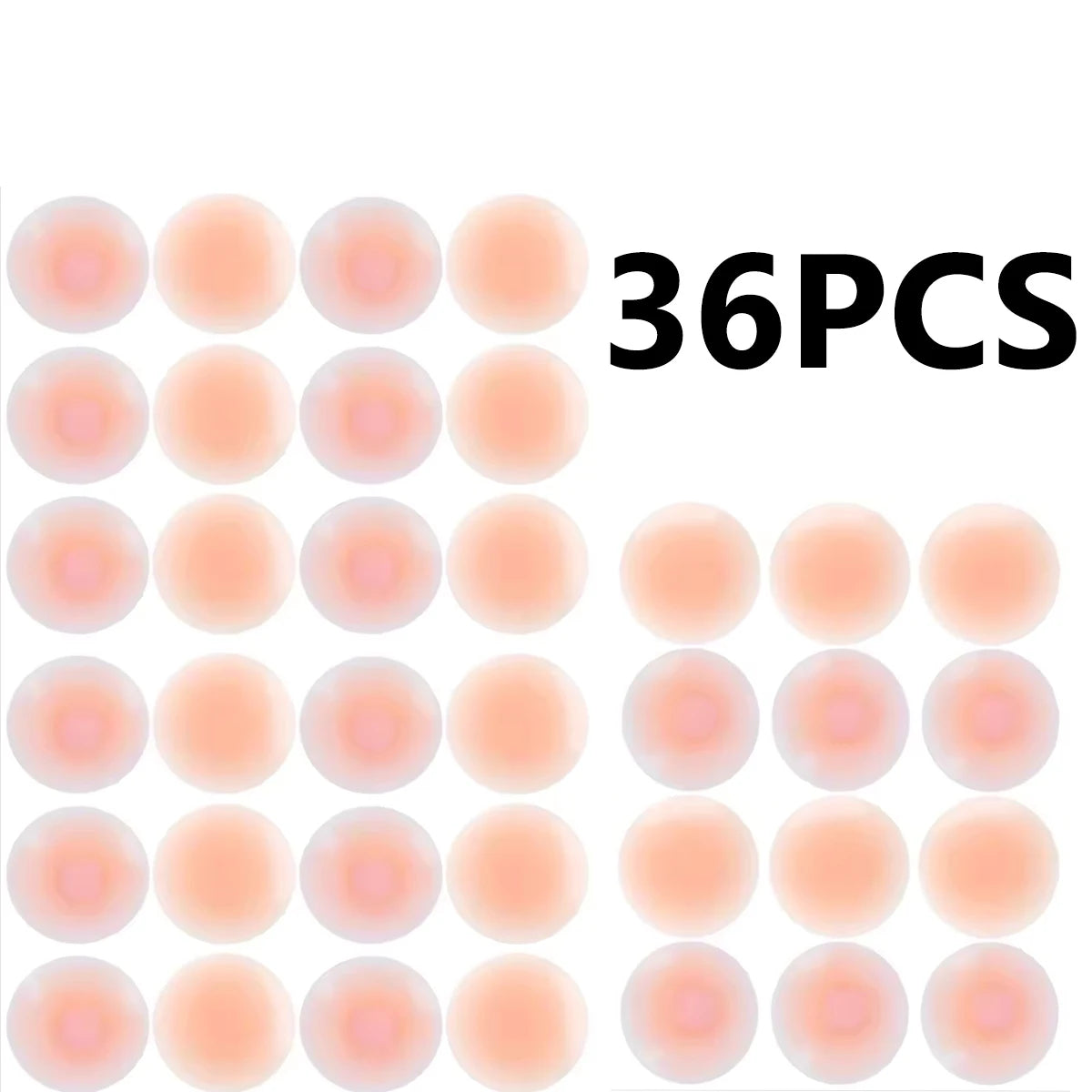 Reusable Silicone Nipple Covers for Women – Invisible Strapless Bra Pasties & Breast Petals