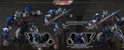 YOLOPARK Transformers Model – The Last Knight AMK PRO 20cm Optimus Prime Action Figure Toy for Boys & Men