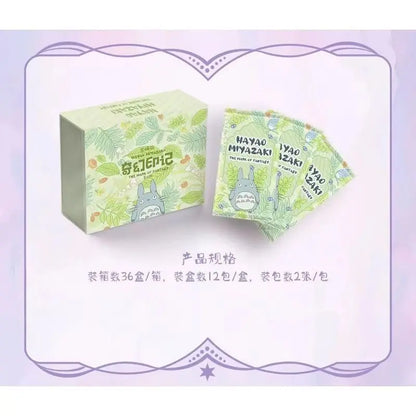 2026 Miyazaki Hayao Series Trading Card Booster Box – Complete Anime Card Set for Kids, Tabletop Hobby & Birthday Gift Collection