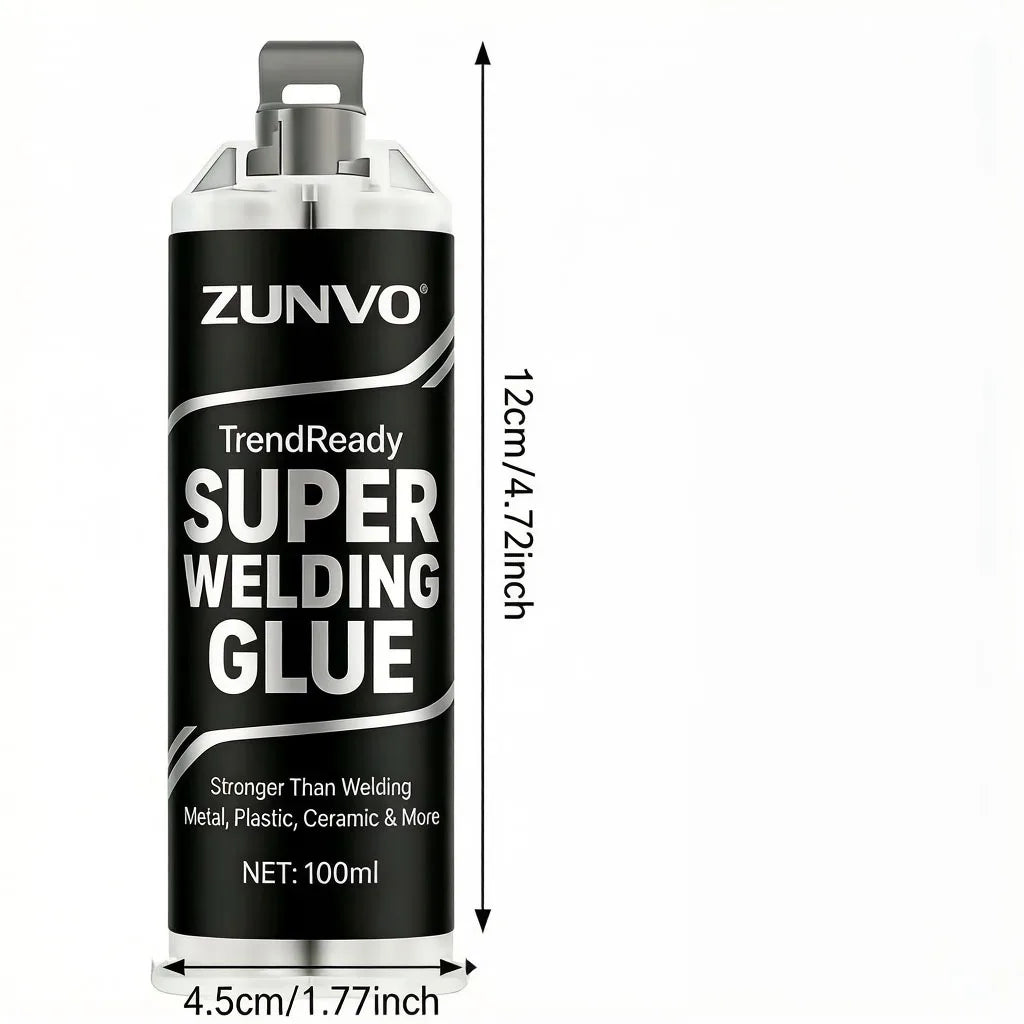 Super Welding Glue - Strong Bonding Adhesive for Metal, Plastic, and Ceramic Repairs
