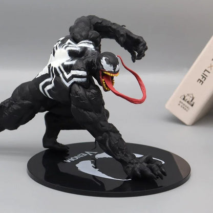 Marvel Avengers Anime Venom's Spider-Man Action Figure - Collectible Model Decoration, Birthday Toys and Christmas Gifts