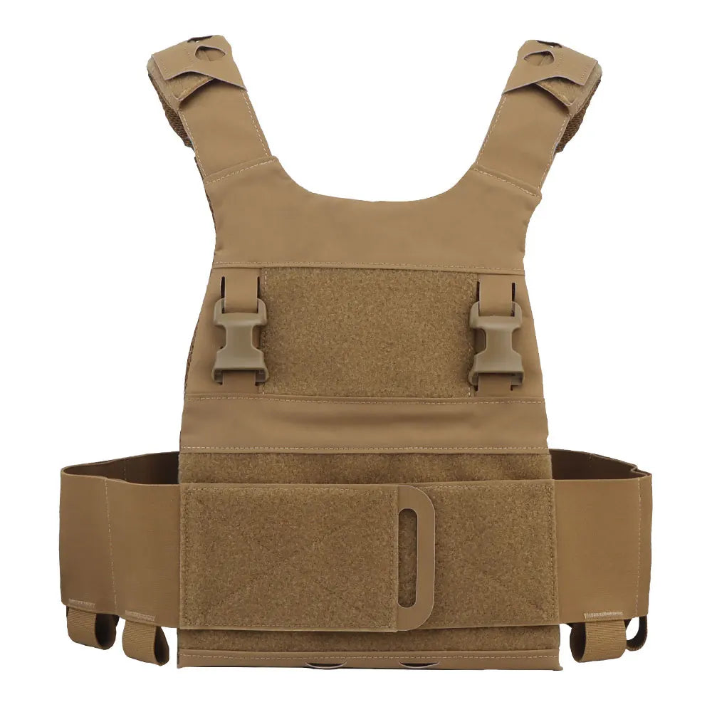 FCPC Tactical Vest Ferro – Lightweight Folding Airsoft Plate Carrier with Breathable Design, Portable Hunting Mag Pouch & Army Equipment
