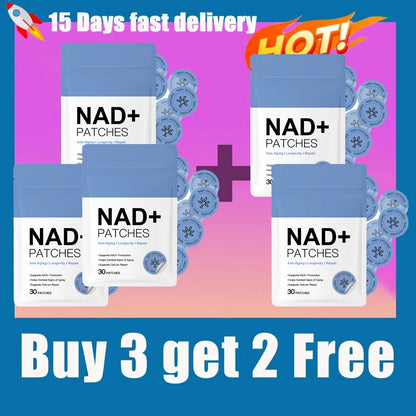 NAD+ Skin Care Patches – 30-Piece Set, Breathable Lightweight Daily Body Care Stickers