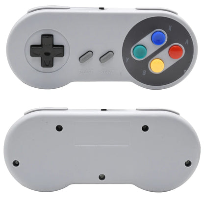 16-Bit Retro Gamepad Controller - High-Precision Mini Button Pad for SNES FC TV Gaming Consoles