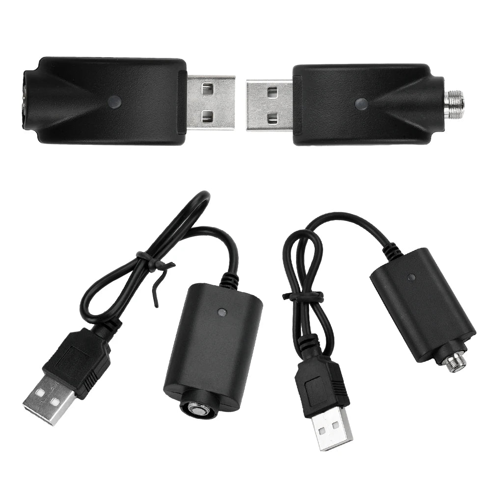 510 Smart USB Charger Adapter – Portable LED Indicator with Overcharge Protection for Battery Rod & Power Bank 4.2V/420mAh
