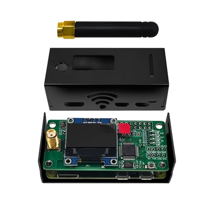 Pre-Assembled MMDVM Hotspot Kit with Raspberry Pi Zero W – Supports P25/DMR/YSF/NXDN with OLED, Antenna & 8GB SD Card Case
