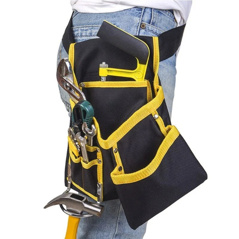 Multi-functional Electrician Tools Bag - Waist Pouch Belt Storage Holder Organizer, Oxford Cloth Construction