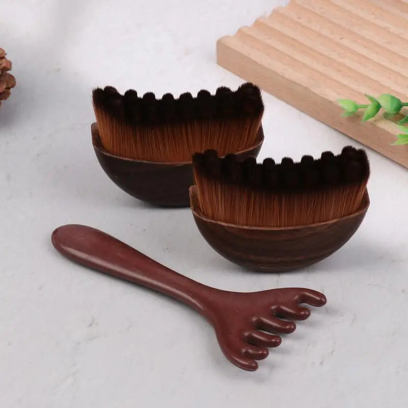 Lymphatic Contour Face Brush – Dry Brushing Massager for Face Sculpting & Drainage