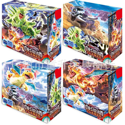 324/360 Pcs Pokémon Card Set – SCARLET & VIOLET 151, Obsidian Flames, PALDEAN FATES, Ultra Prism, English Booster Battle Cards