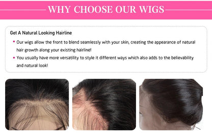 Burgundy 99J Body Wave Wig – 13x4/13x6 HD Lace Front, Pre-Plucked Human Hair Red Colored Wig