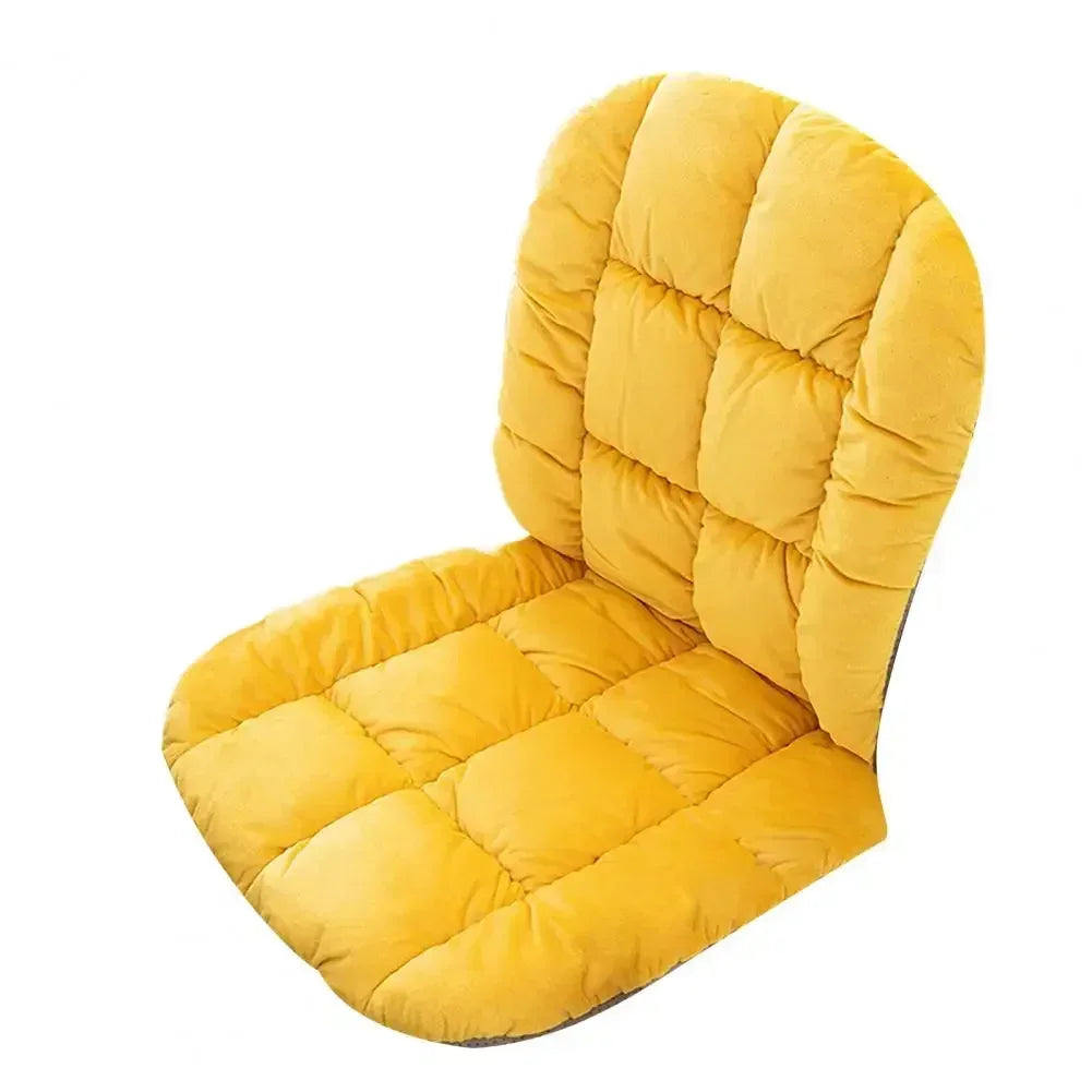 Luxury Thick Chair Cushion with Back Support – Non-Slip Soft Pad for Office, Student, Patio, Garden & Rocking Chairs