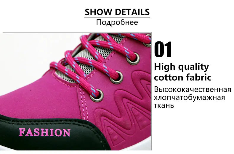 Women’s Sports Shoes – Platform Sneakers, Non-Slip Hiking & Running Shoes, Casual Low Top Footwear for Outdoor Activities