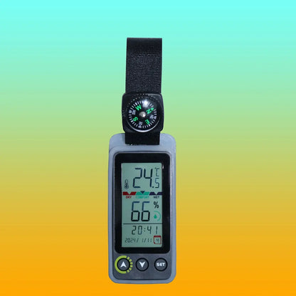 WELLINK Mini LCD Thermometer Hygrometer - Digital Indoor Temperature & Humidity Monitor Sensor