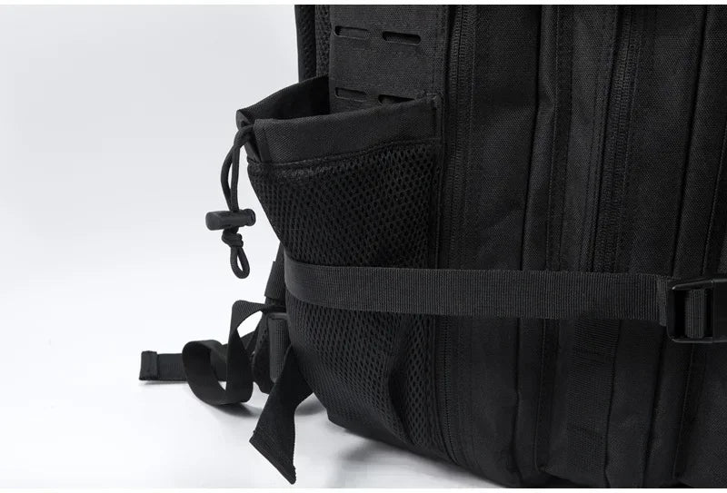 25L/45L Tactical Backpack for Men & Women – Outdoor Hiking Molle Daypack, School & Gym Rucksack with Dual Cup Holders