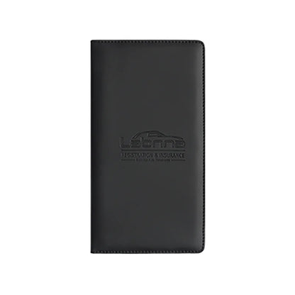 Men & Women Car Registration & Insurance Card Holder – PU Leather License Holder for Driver's License