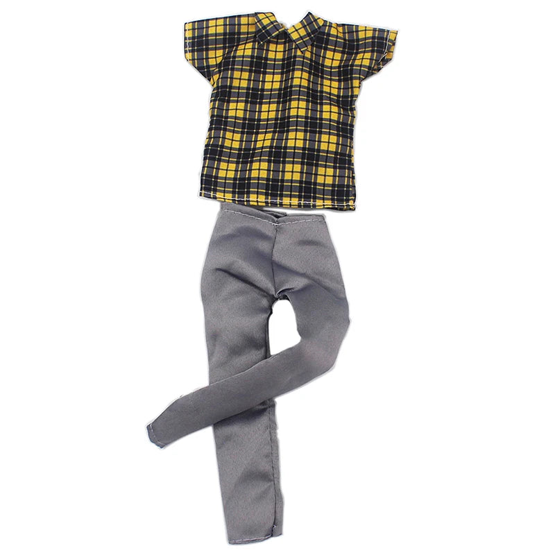 30cm Doll Clothing Set — Men’s Multi-Style Sports Outfit for Boyfriend Dolls