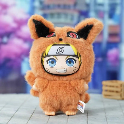 Shippuden Beast Party Plush Doll — Cute Naruto Anime Backpack Pendant & Blind Box Gift Toy