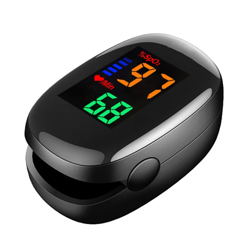 Digital Infrared Fever Thermometer - Non-Contact Body Temperature Monitor for Children and Adults or Mini Blood Oxygen Oximeter