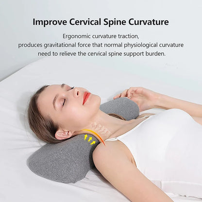 Memory Foam Cervical Pillow – Ergonomic Contour Neck Pillow for Side Sleepers, Orthopedic Support