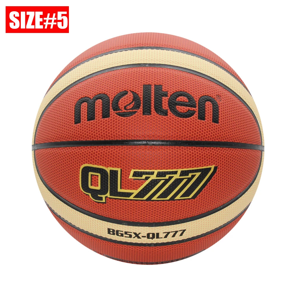 2025 Molten Basketball — Official Size 5/6/7 PU Indoor & Outdoor Ball for Men, Training, Match & Team Games