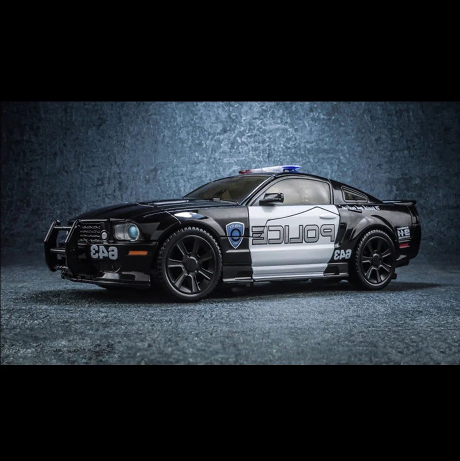 BMB Transformation LS02 Barricade – KO MPM05 Black Mamba MP Action Figure Robot Toy Collection