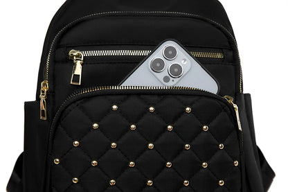 Luxury Designer Women's Oxford Rucksack - High-Quality, Small Schoolbag for Youth and Students, Leisure Outdoor Backpack, Travel Shoulder Bag