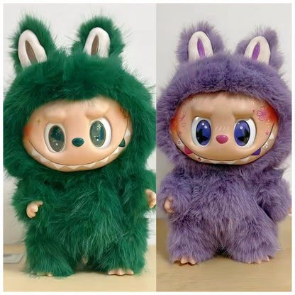 38cm Labubu Zimomo Angel Vinyl Figure – Creative DIY Monster Pendant Toy Gift