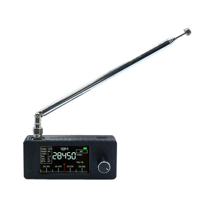 SI4732 Portable All-Band Radio – 0.5-108MHz AM/FM/LSB/USB, 1.9" IPS Screen, Mini HF SW MW VHF Radio Receiver
