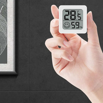 LCD Digital Thermometer Hygrometer - Indoor Temperature & Humidity Monitor Sensor Gauge for Home