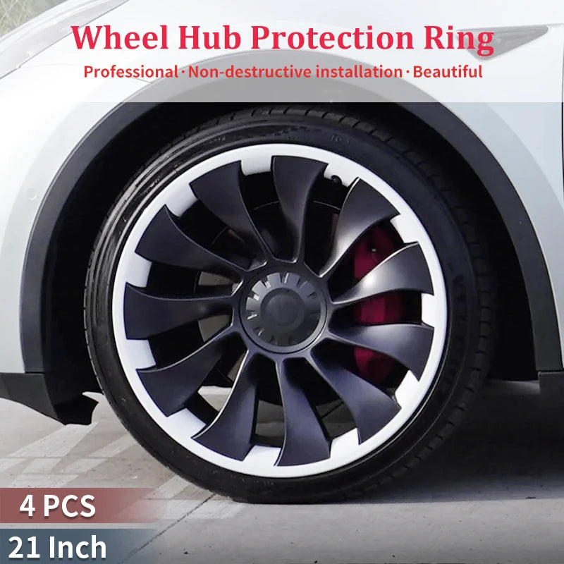 Model Y 2020-2024 Tesla 21" Wheel Protector – 4PCS ABS Rim Protection Accessories